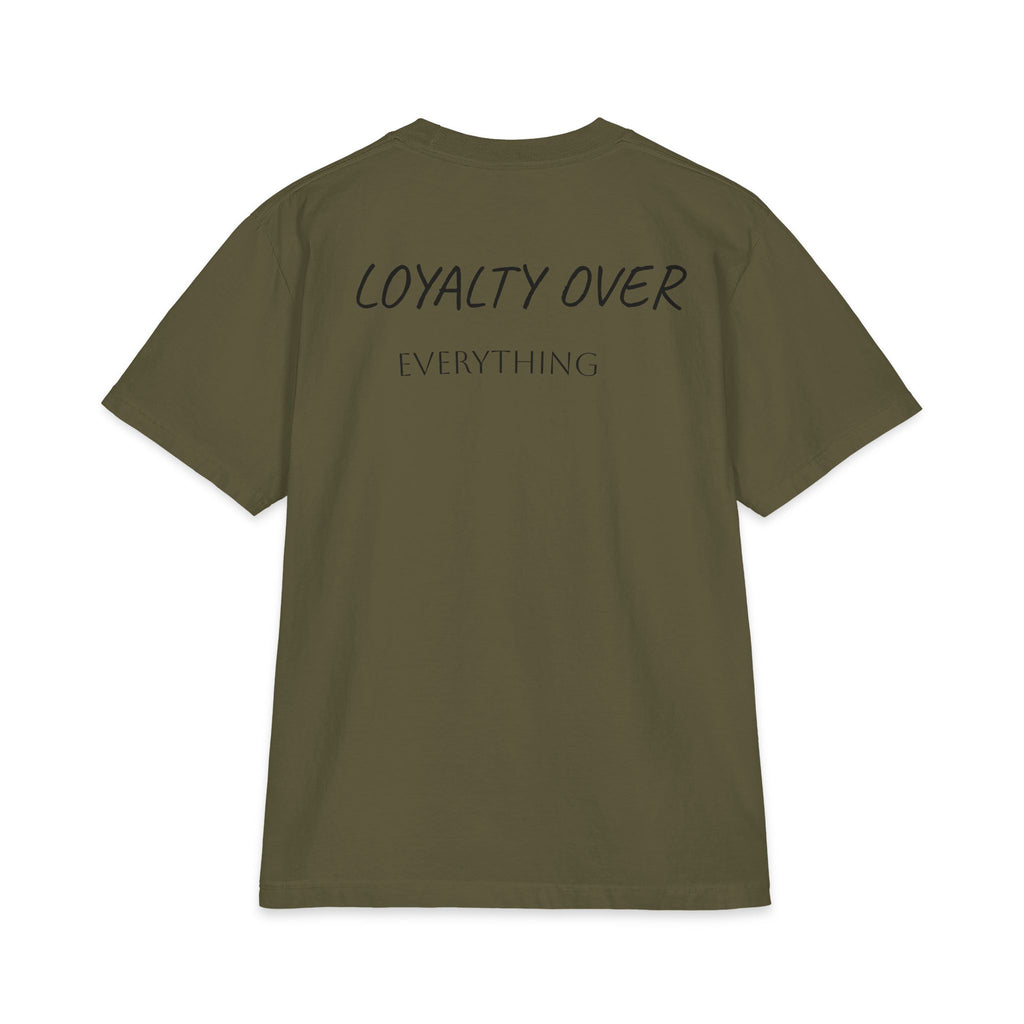 German Shepherd Portrait T‑Shirt — "Loyalty Over Everything" Dog Lover Tee