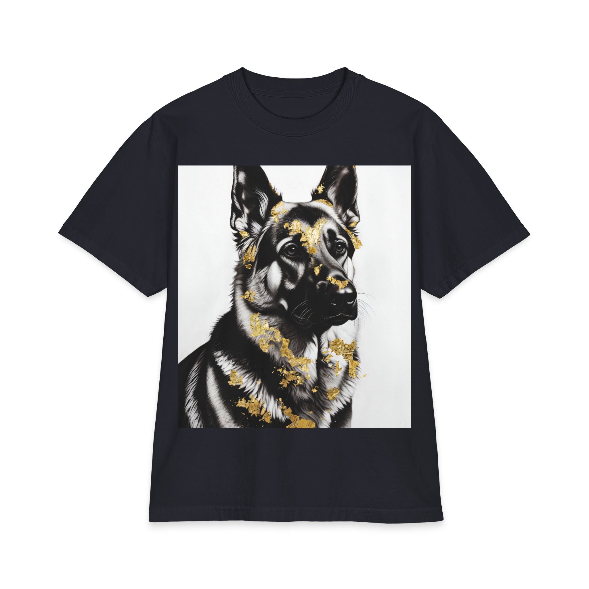 German Shepherd Portrait T‑Shirt — "Loyalty Over Everything" Dog Lover Tee