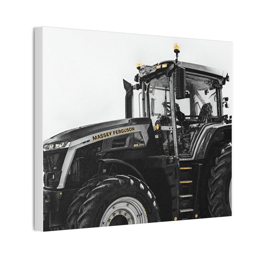 Tractor Canvas Print — Massey Ferguson Farm Wall Art (Stretched 0.75")