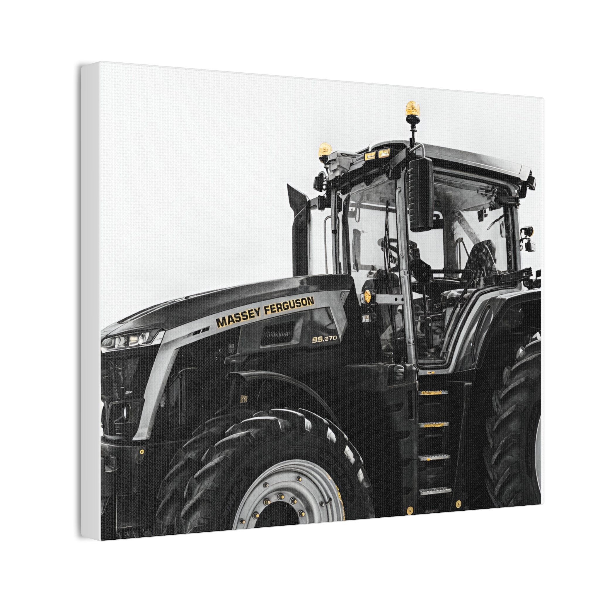 Tractor Canvas Print — Massey Ferguson Farm Wall Art (Stretched 0.75")