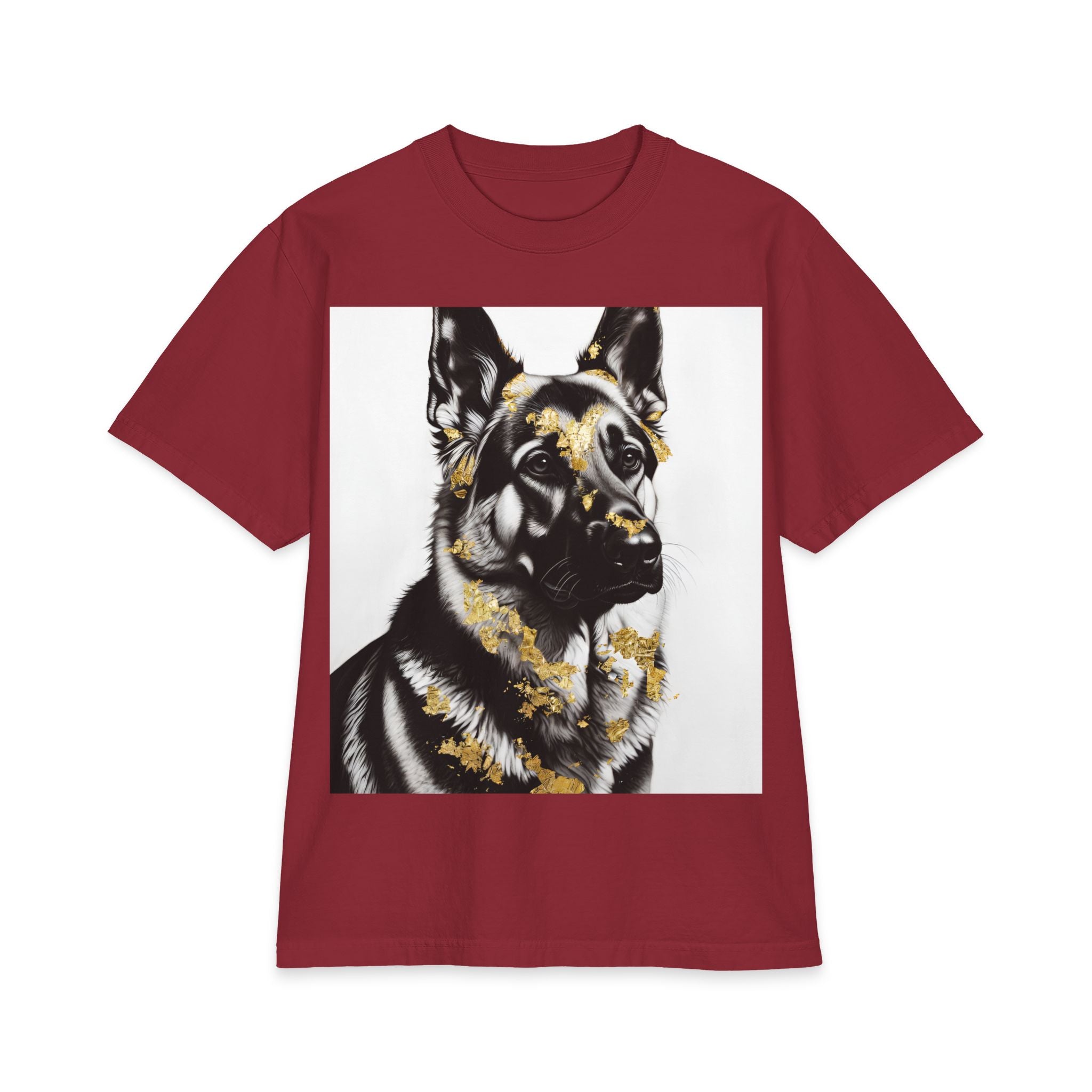 German Shepherd Portrait T‑Shirt — "Loyalty Over Everything" Dog Lover Tee