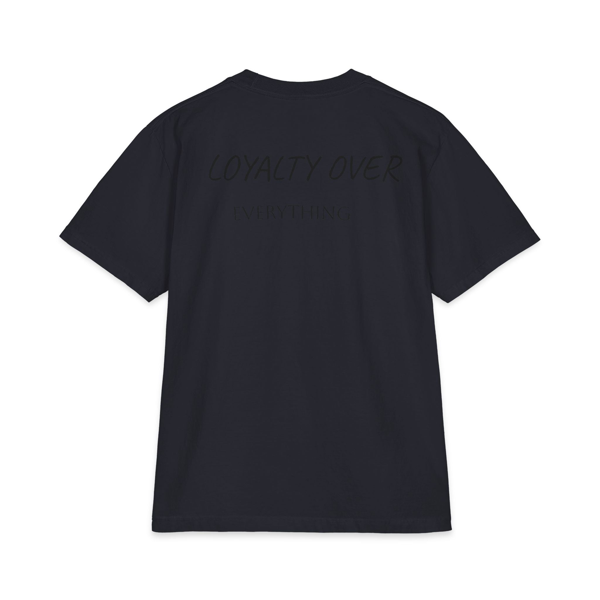 German Shepherd Portrait T‑Shirt — "Loyalty Over Everything" Dog Lover Tee