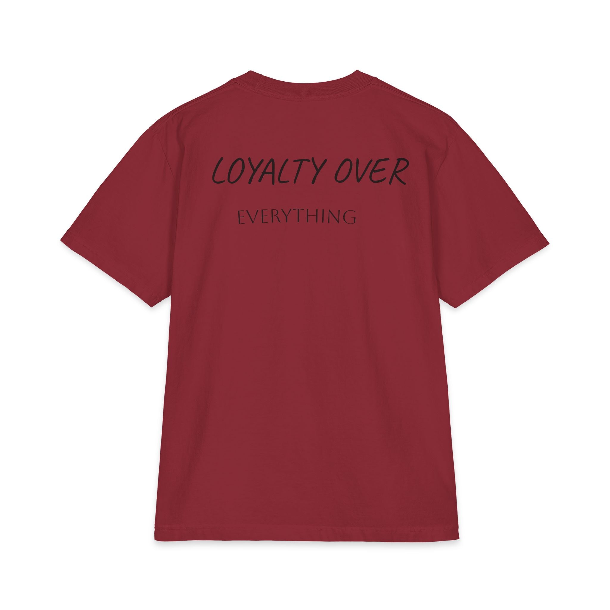 German Shepherd Portrait T‑Shirt — "Loyalty Over Everything" Dog Lover Tee