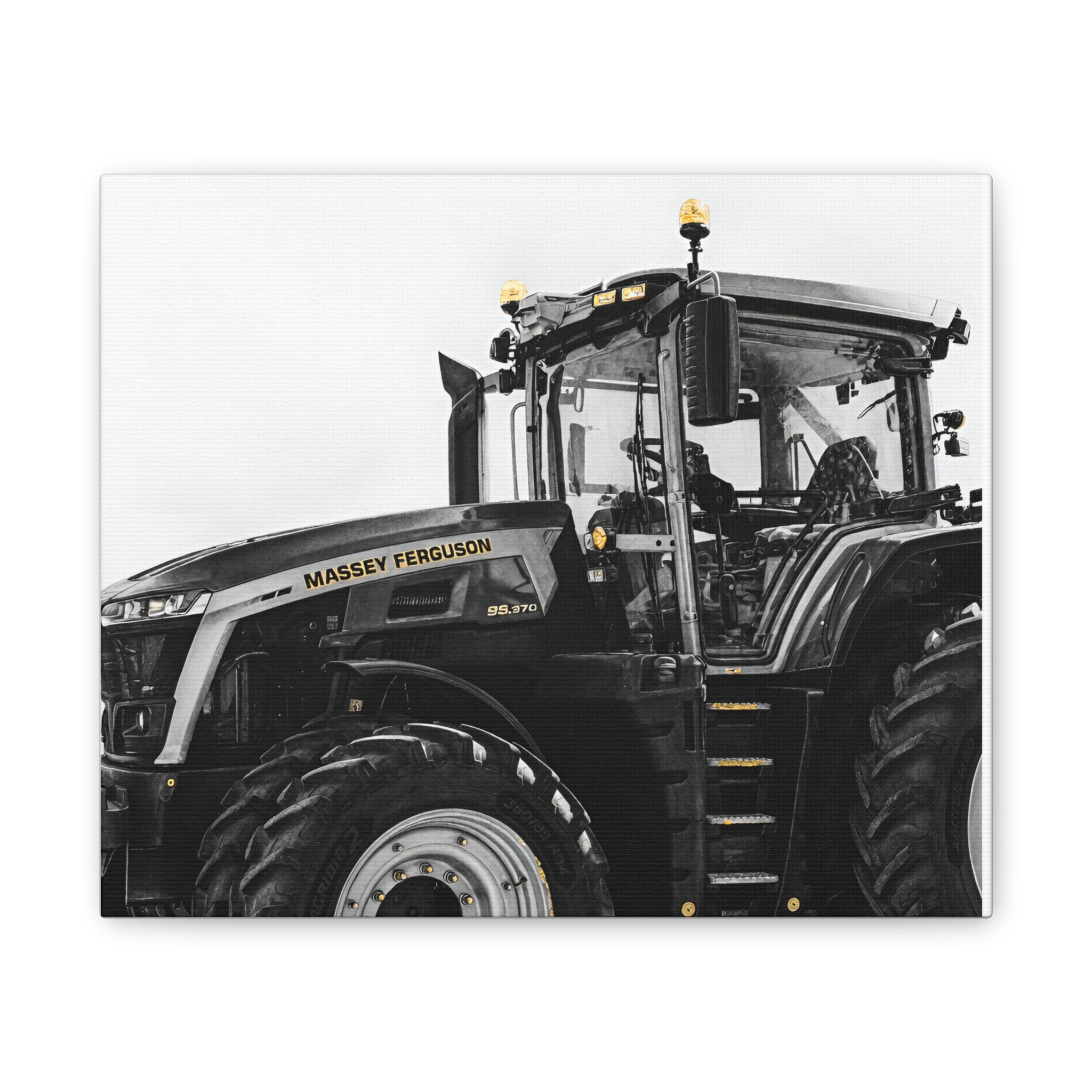 Tractor Canvas Print — Massey Ferguson Farm Wall Art (Stretched 0.75")
