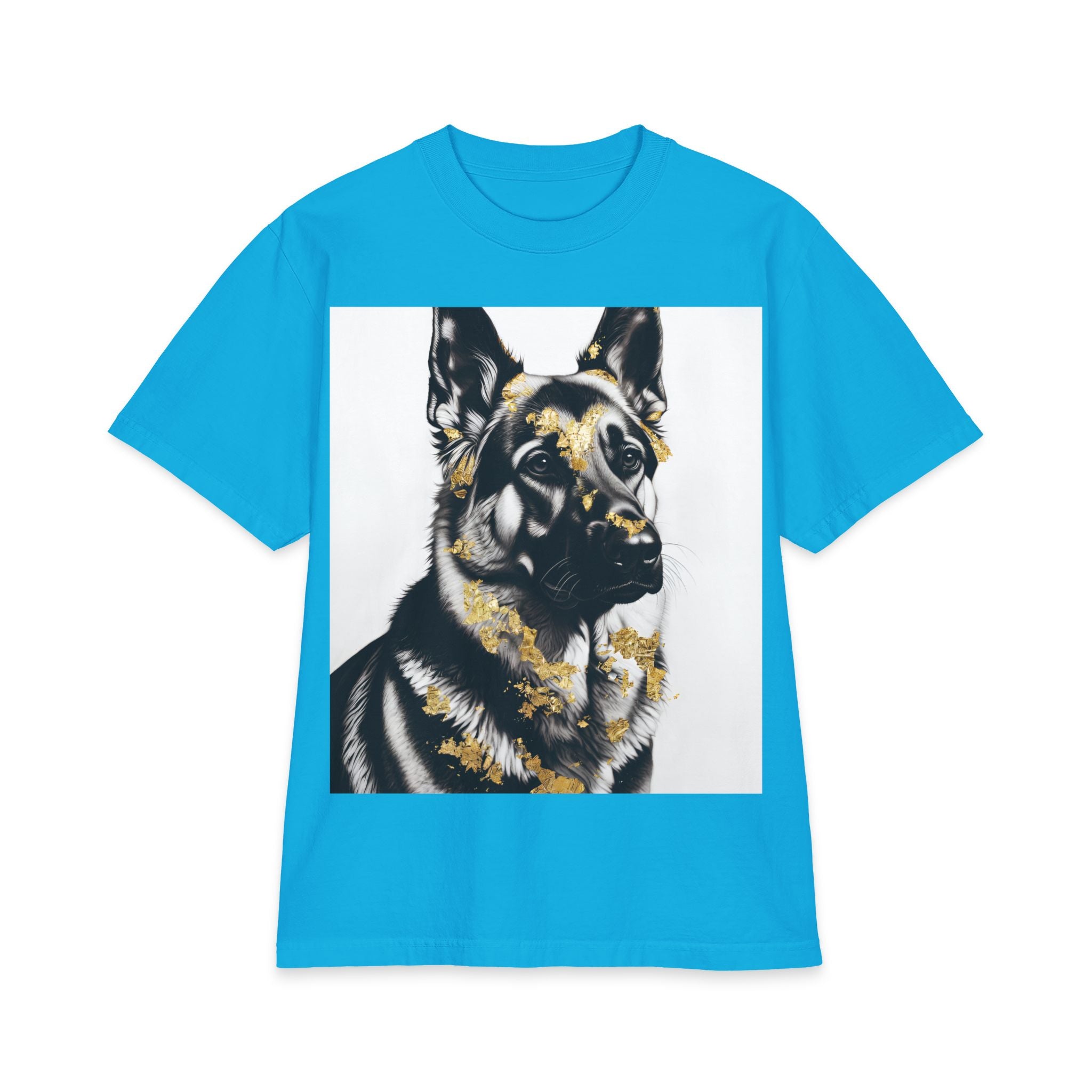 German Shepherd Portrait T‑Shirt — "Loyalty Over Everything" Dog Lover Tee