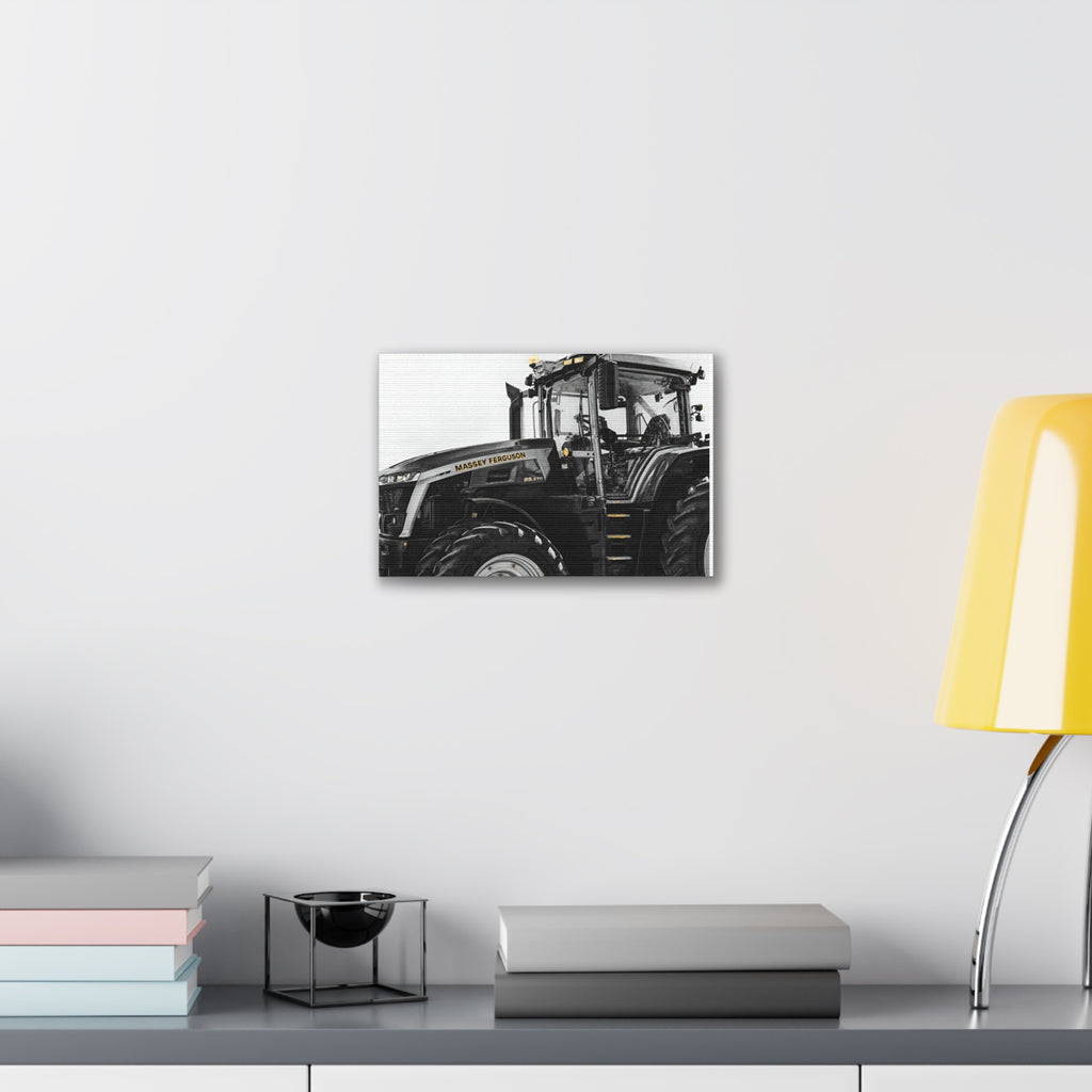 Tractor Canvas Print — Massey Ferguson Farm Wall Art (Stretched 0.75")