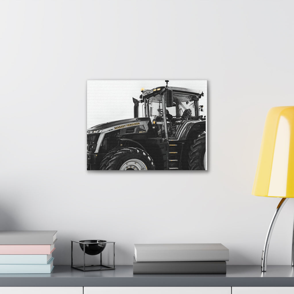 Tractor Canvas Print — Massey Ferguson Farm Wall Art (Stretched 0.75")