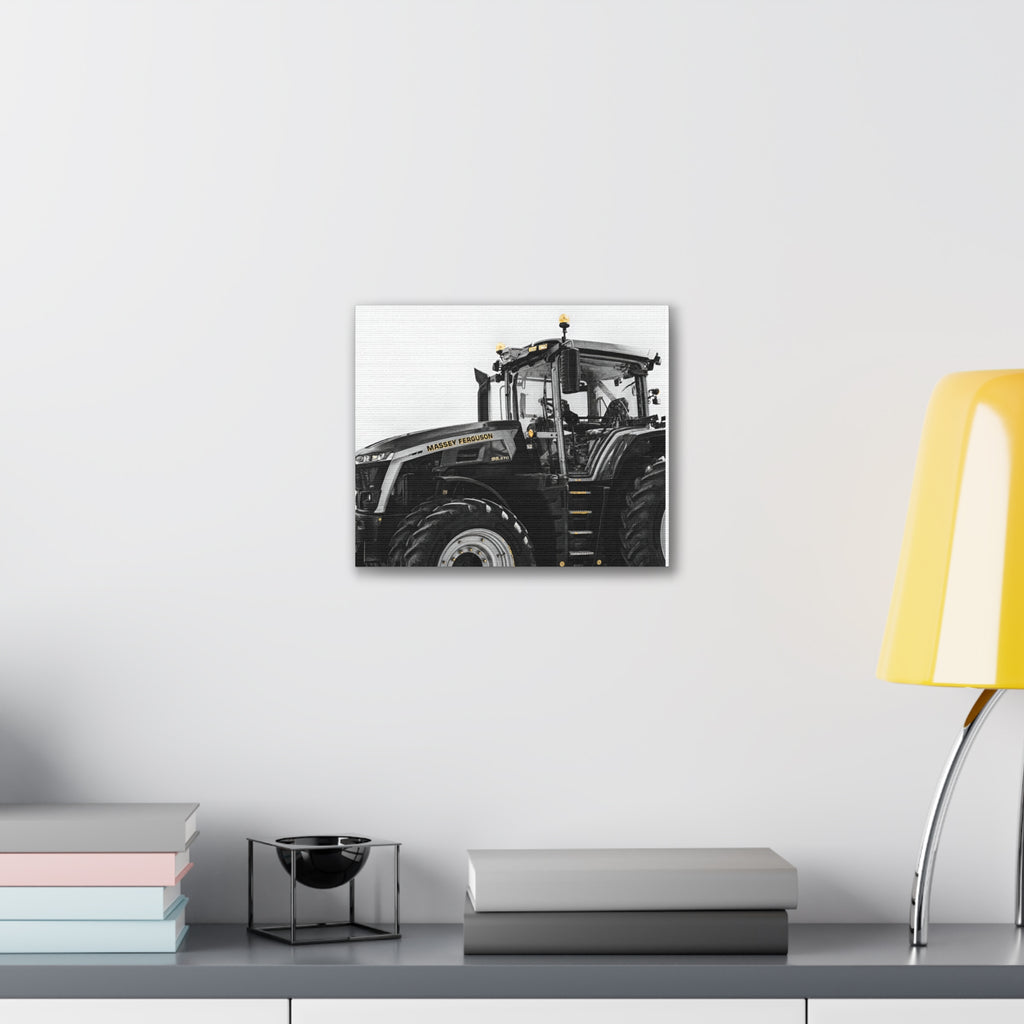 Tractor Canvas Print — Massey Ferguson Farm Wall Art (Stretched 0.75")