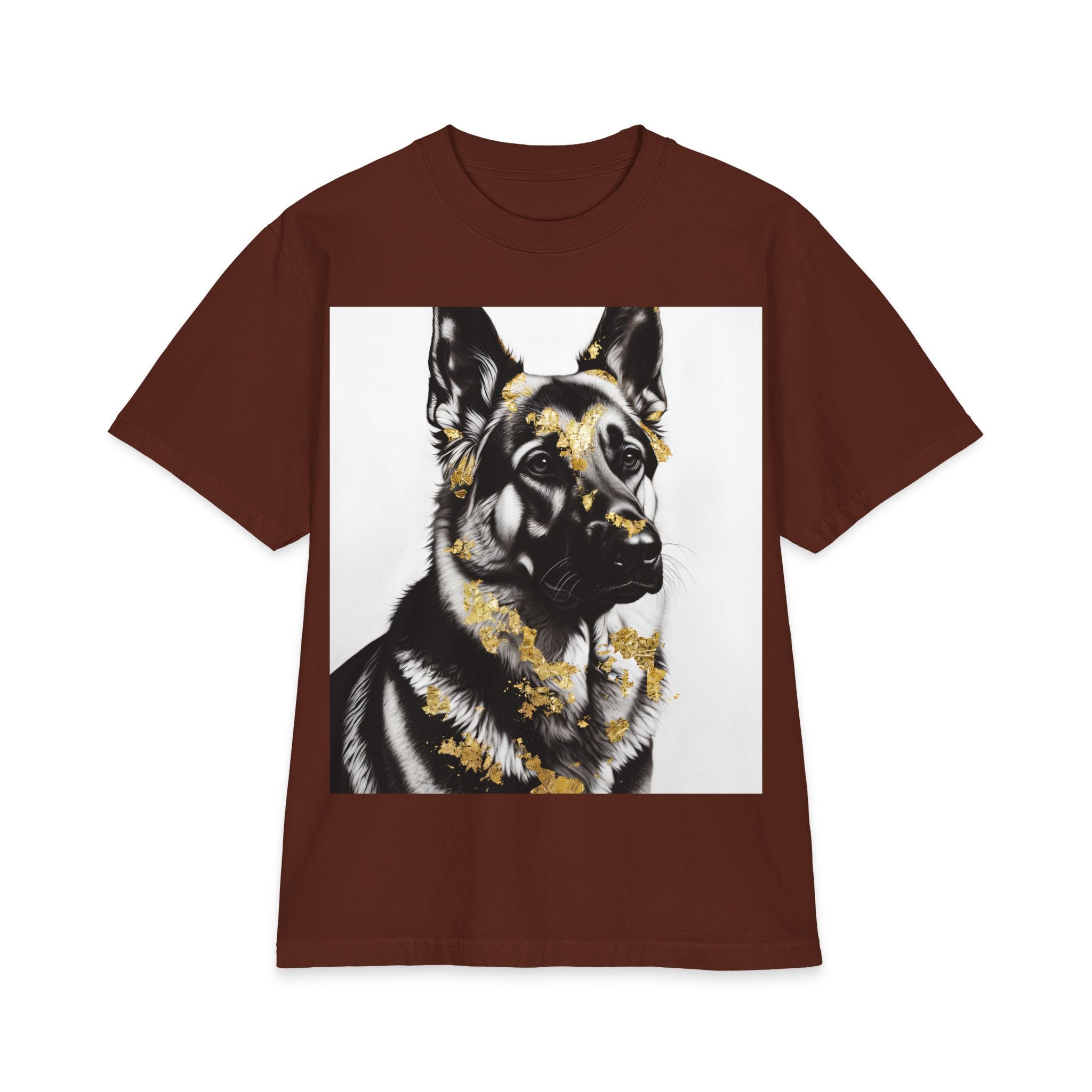 German Shepherd Portrait T‑Shirt — "Loyalty Over Everything" Dog Lover Tee