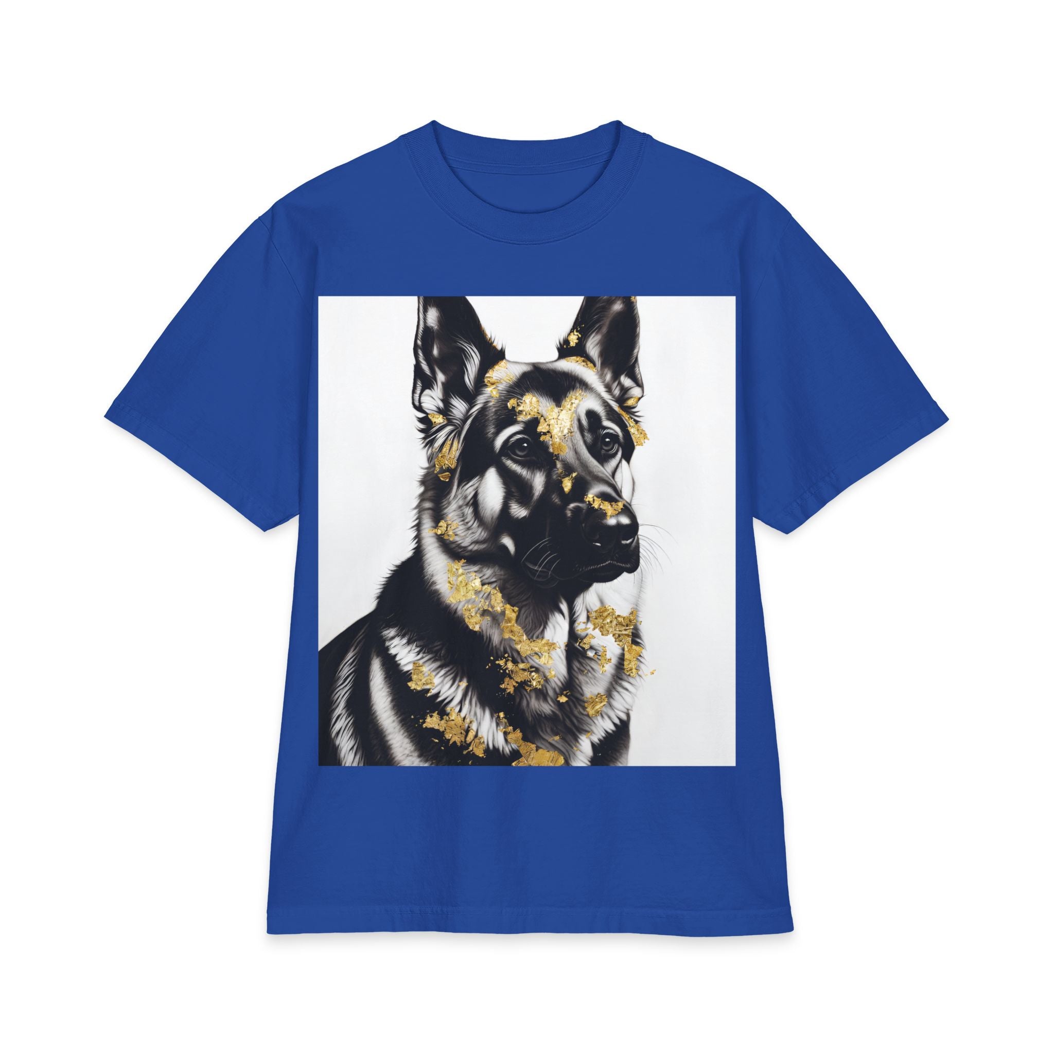 German Shepherd Portrait T‑Shirt — "Loyalty Over Everything" Dog Lover Tee