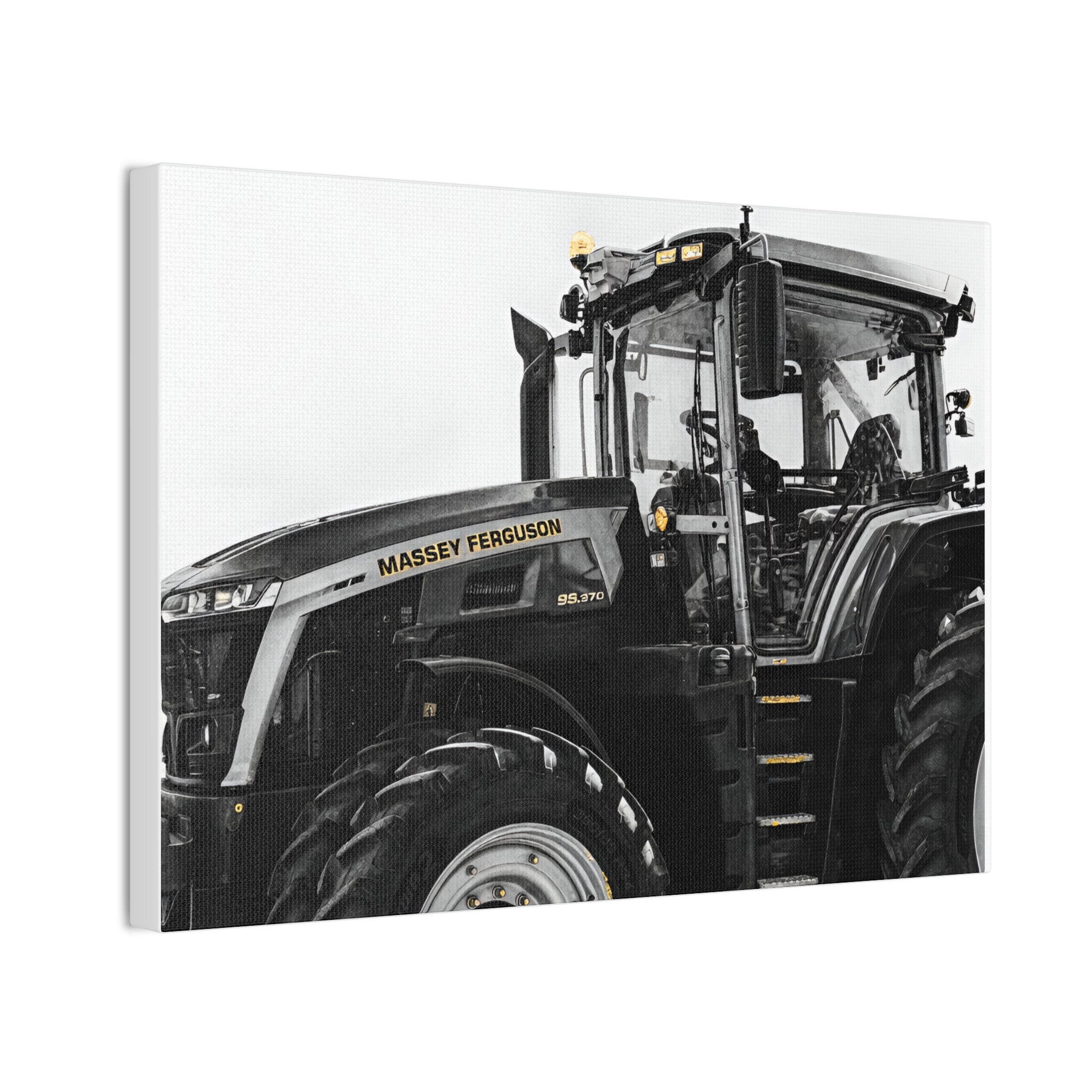 Tractor Canvas Print — Massey Ferguson Farm Wall Art (Stretched 0.75")