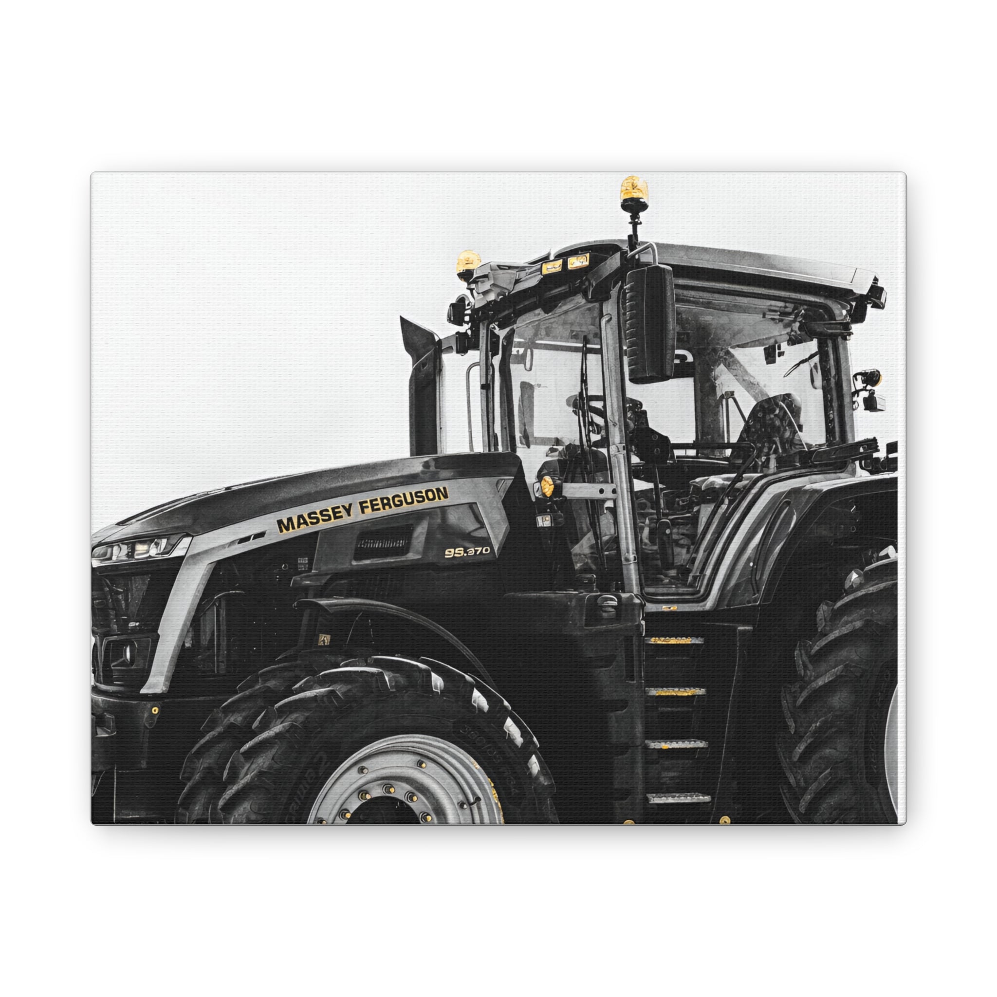 Tractor Canvas Print — Massey Ferguson Farm Wall Art (Stretched 0.75")