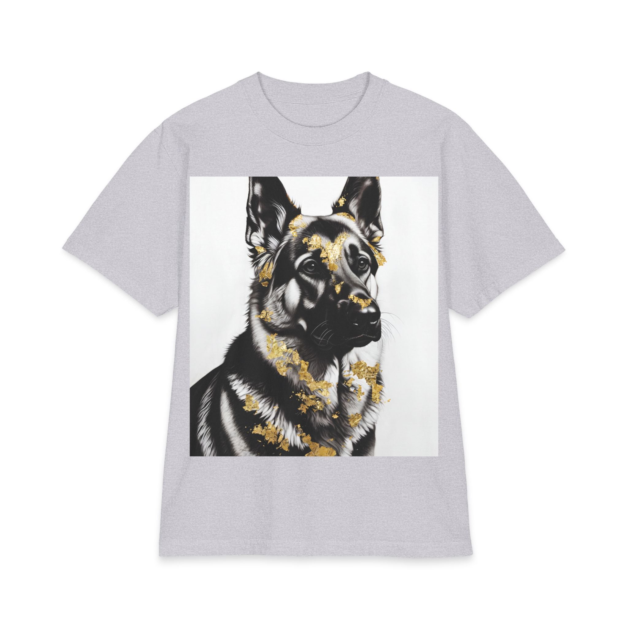 German Shepherd Portrait T‑Shirt — "Loyalty Over Everything" Dog Lover Tee