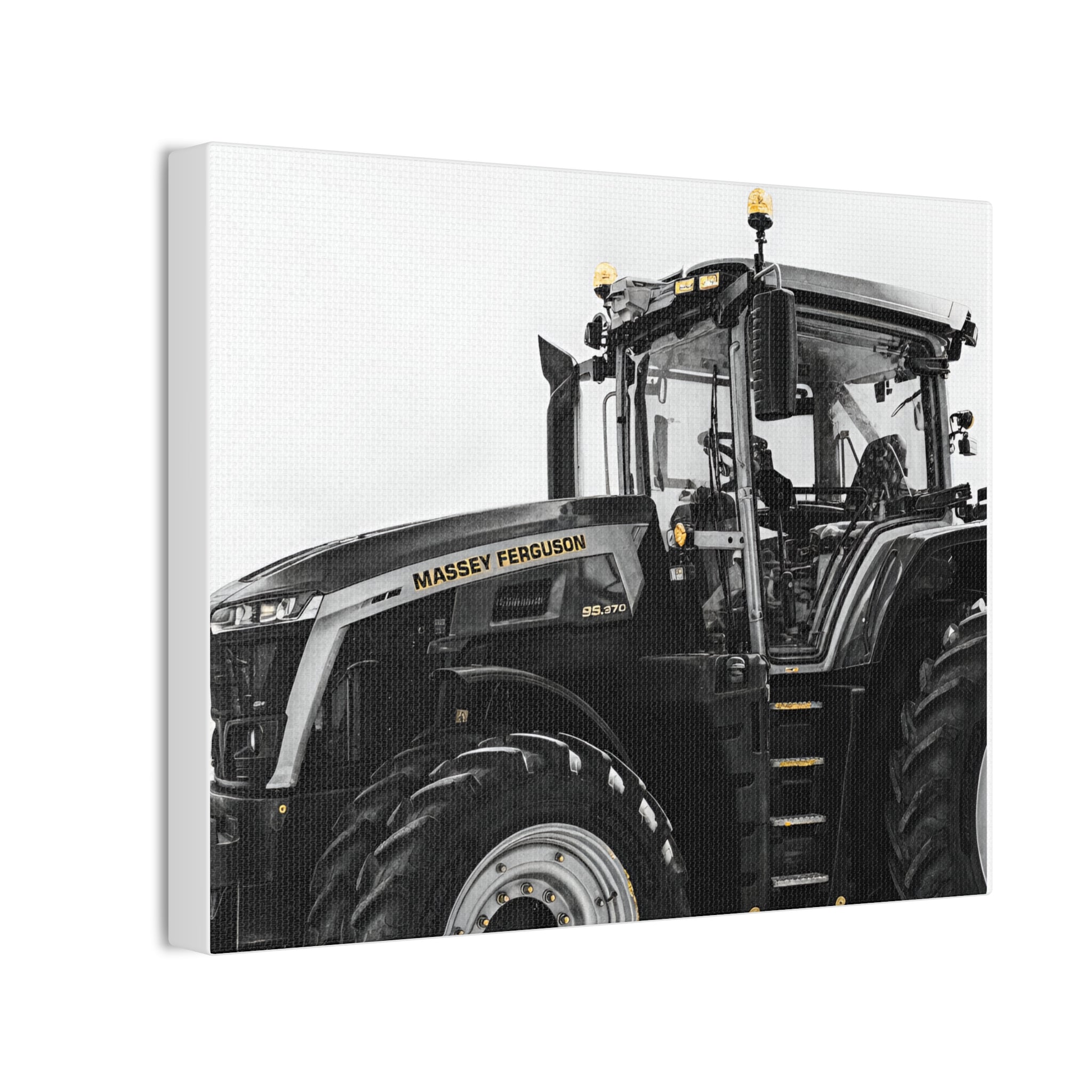 Tractor Canvas Print — Massey Ferguson Farm Wall Art (Stretched 0.75")