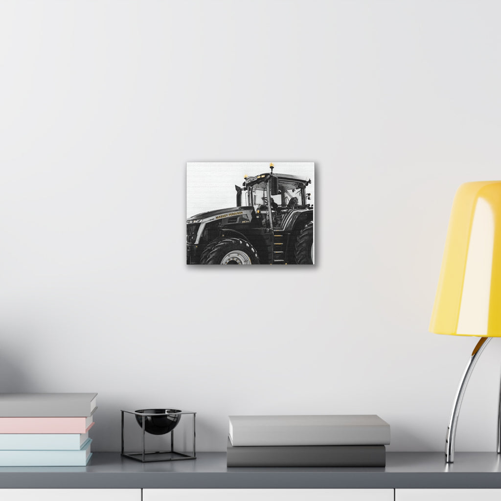 Tractor Canvas Print — Massey Ferguson Farm Wall Art (Stretched 0.75")