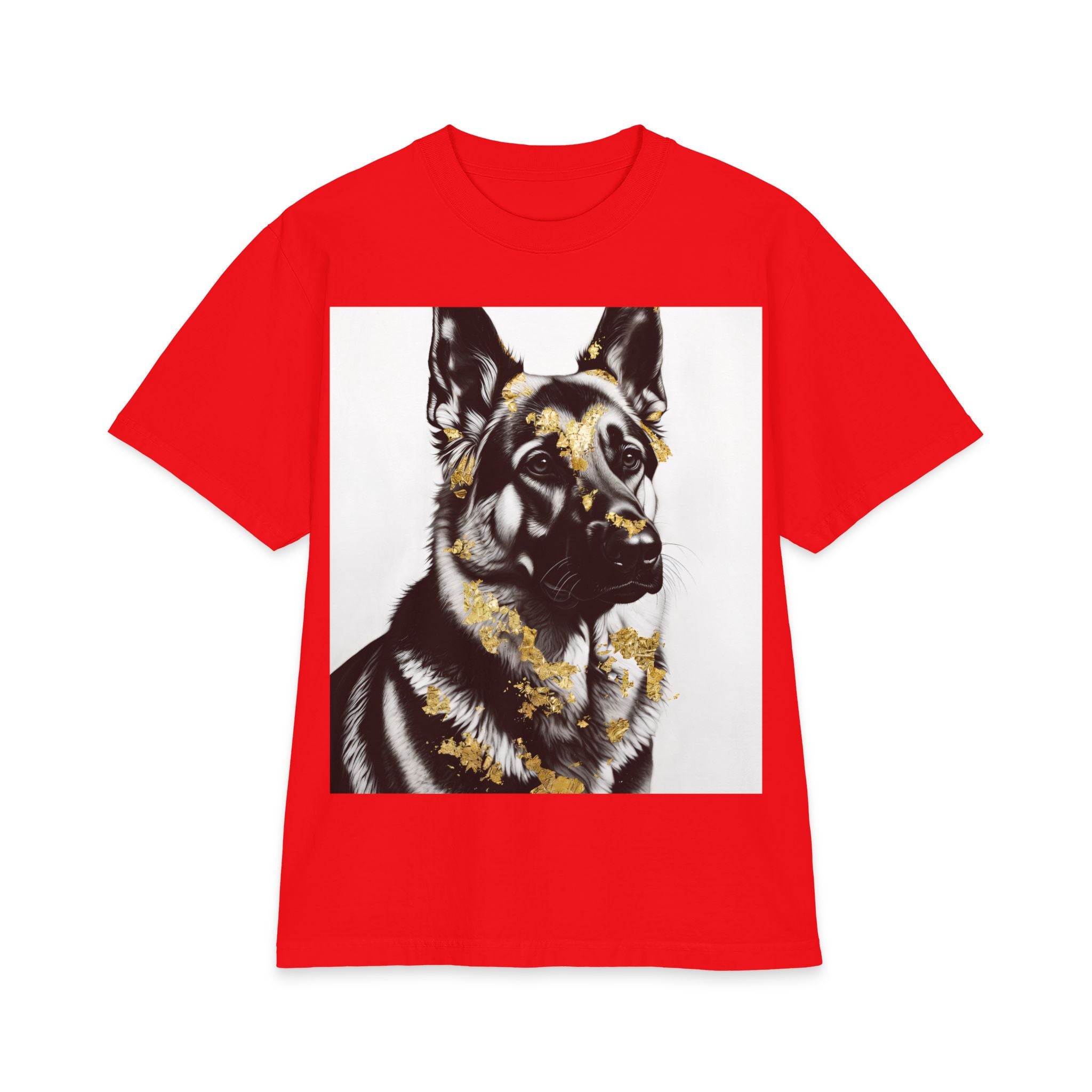 German Shepherd Portrait T‑Shirt — "Loyalty Over Everything" Dog Lover Tee