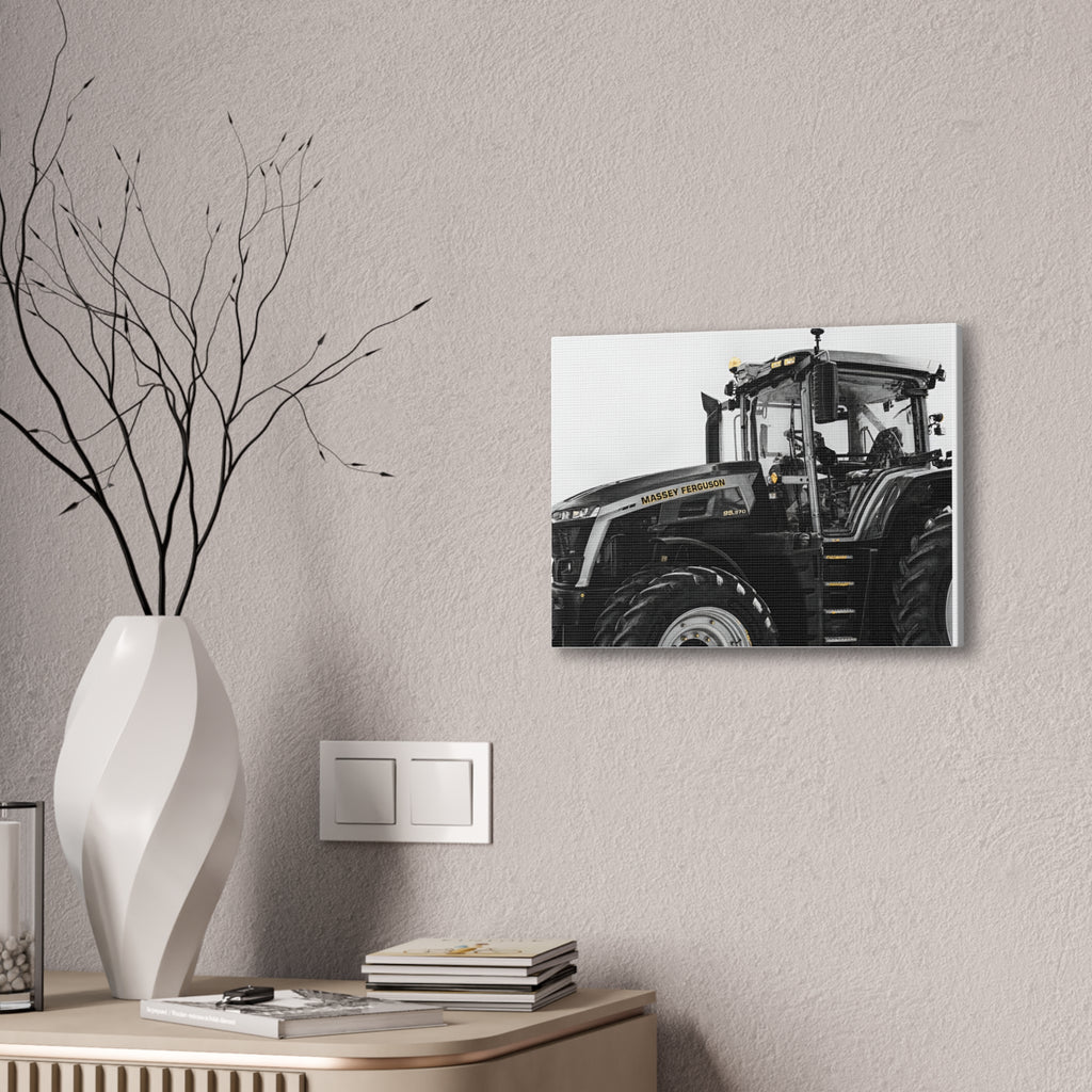 Tractor Canvas Print — Massey Ferguson Farm Wall Art (Stretched 0.75")