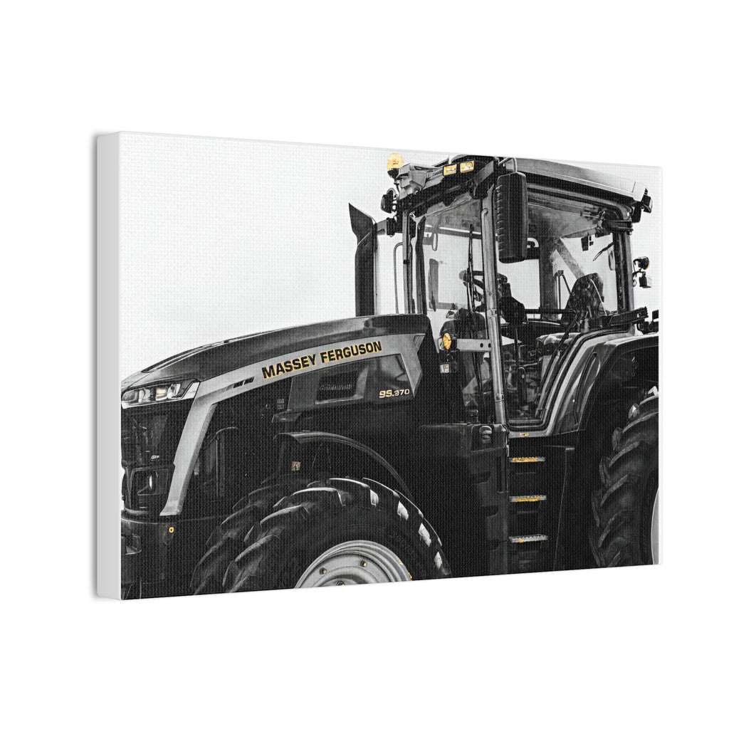 Tractor Canvas Print — Massey Ferguson Farm Wall Art (Stretched 0.75")