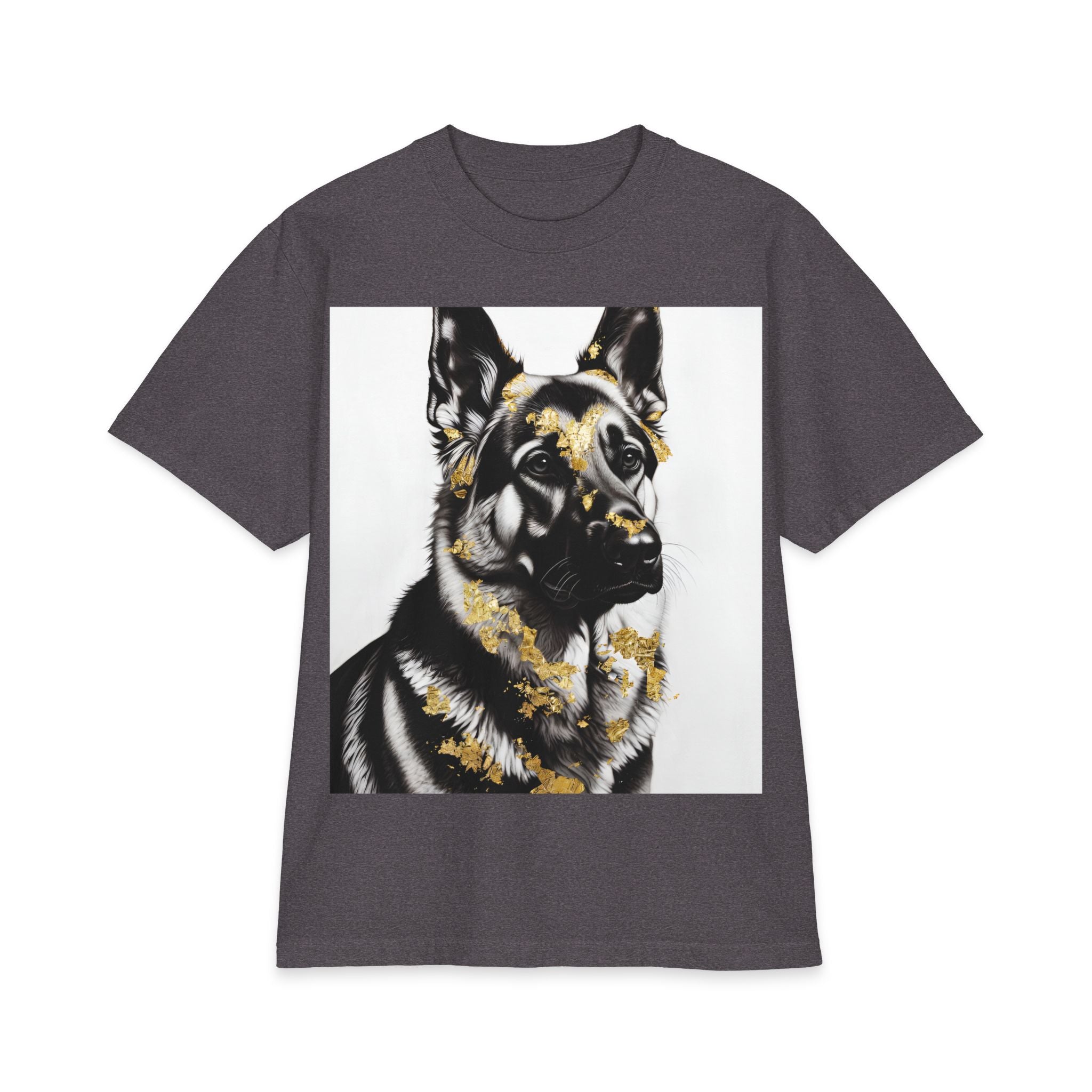 German Shepherd Portrait T‑Shirt — "Loyalty Over Everything" Dog Lover Tee